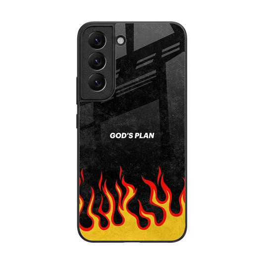Gods Plan back phone cover | glass case for samsung galaxy s22