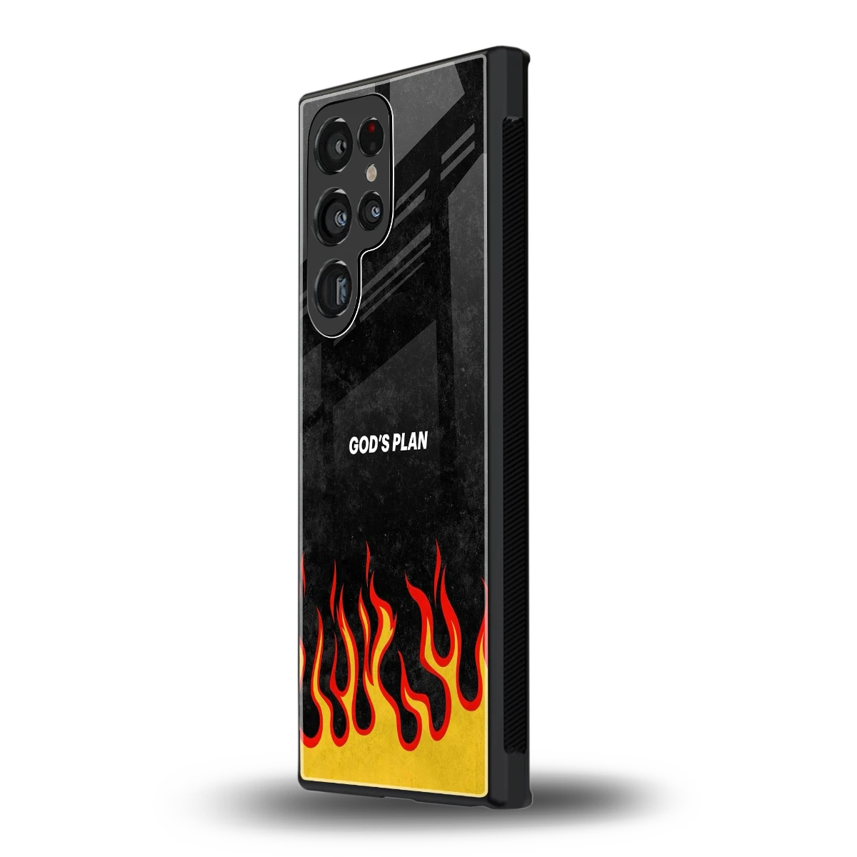 Gods Plan samsung galaxy s23 ultra mobile cover | shockproof glass phone case