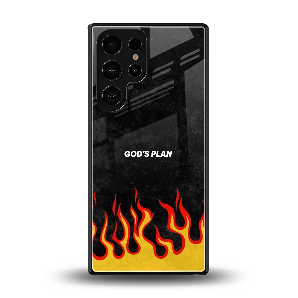 Gods Plan back phone cover | glass case for samsung galaxy s26 ultra
