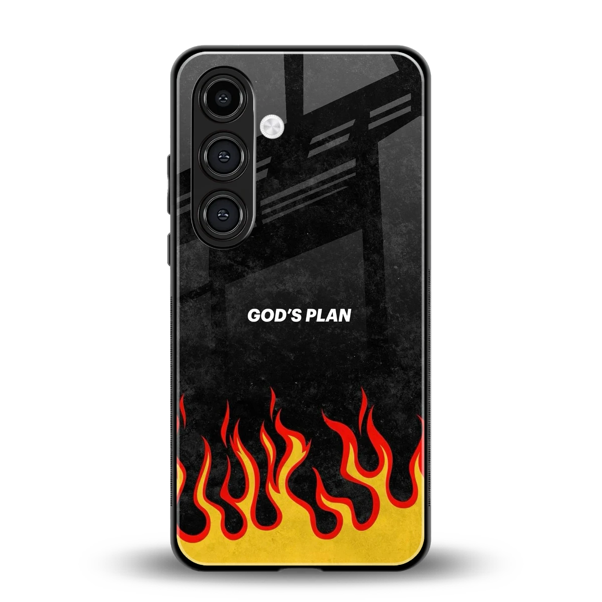 Gods Plan back phone cover | glass case for samsung galaxy s24 fe