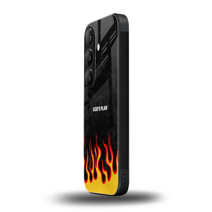 Gods Plan samsung galaxy s23 fe mobile cover | shockproof glass phone case