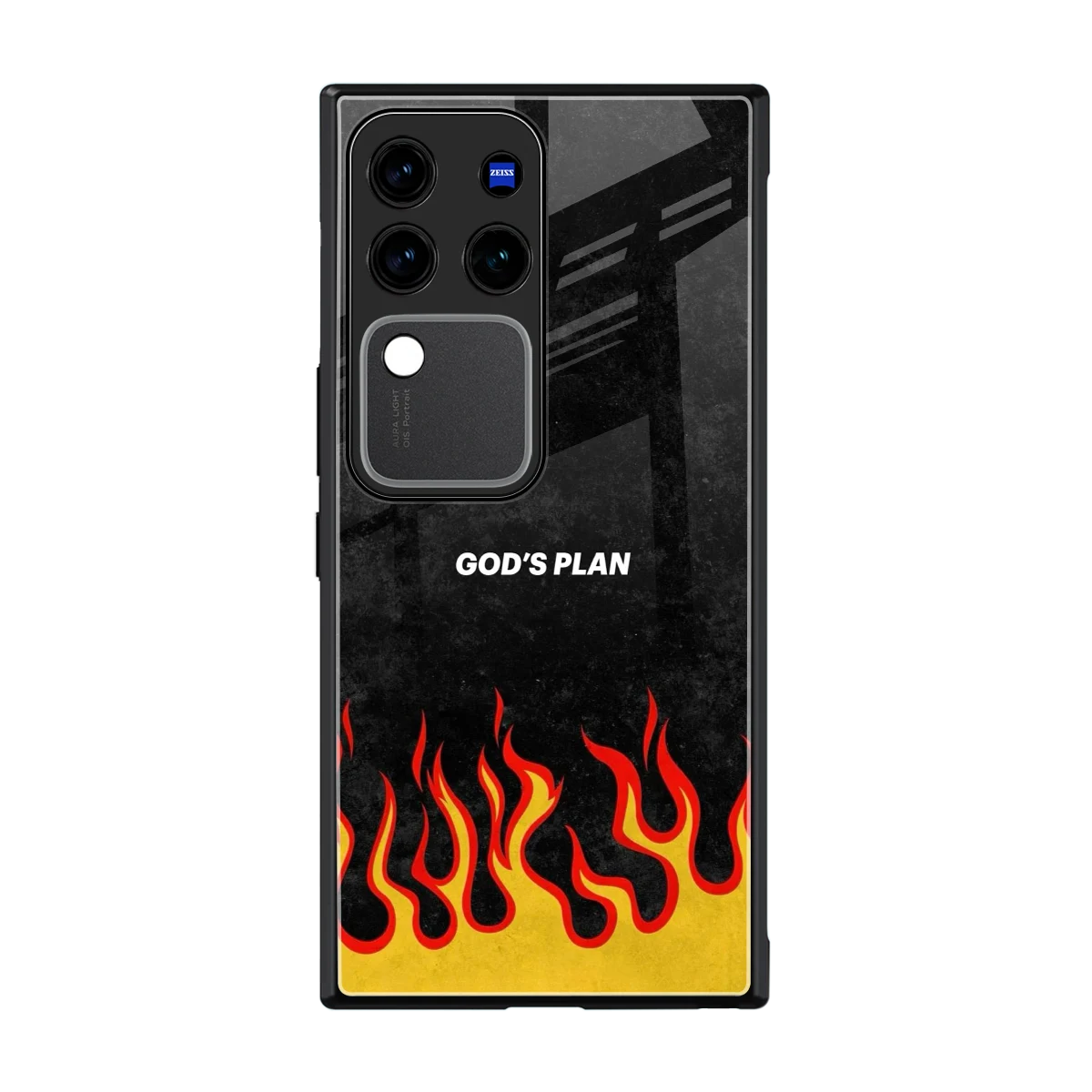 Gods Plan back phone cover | glass case forvivo v30 pro