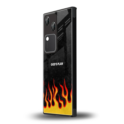 Gods Plan vivo v30 mobile cover | shockproof glass phone case