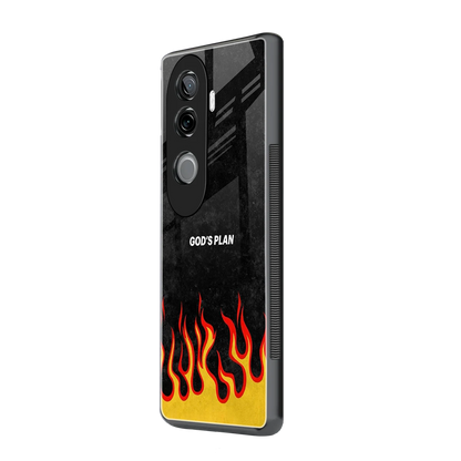 Gods Plan vivo v40e mobile cover | shockproof glass phone case