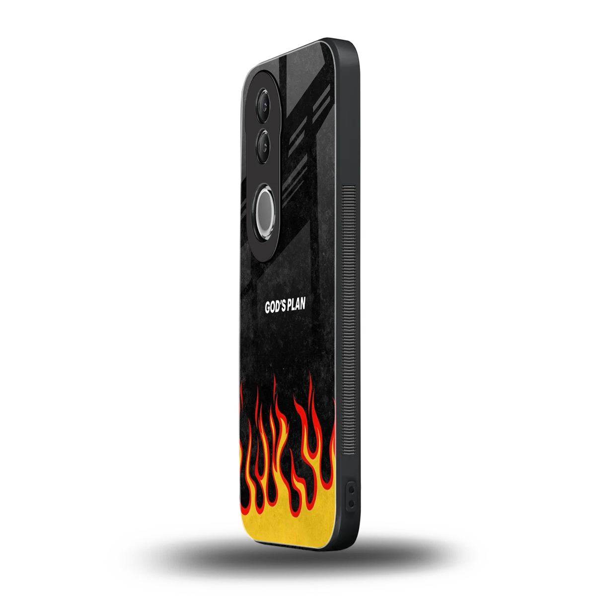 Gods Plan vivo v50 mobile cover | shockproof glass phone case