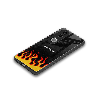 Gods Plan stylish phone case for vivo v50 | glossy glass and slim fit