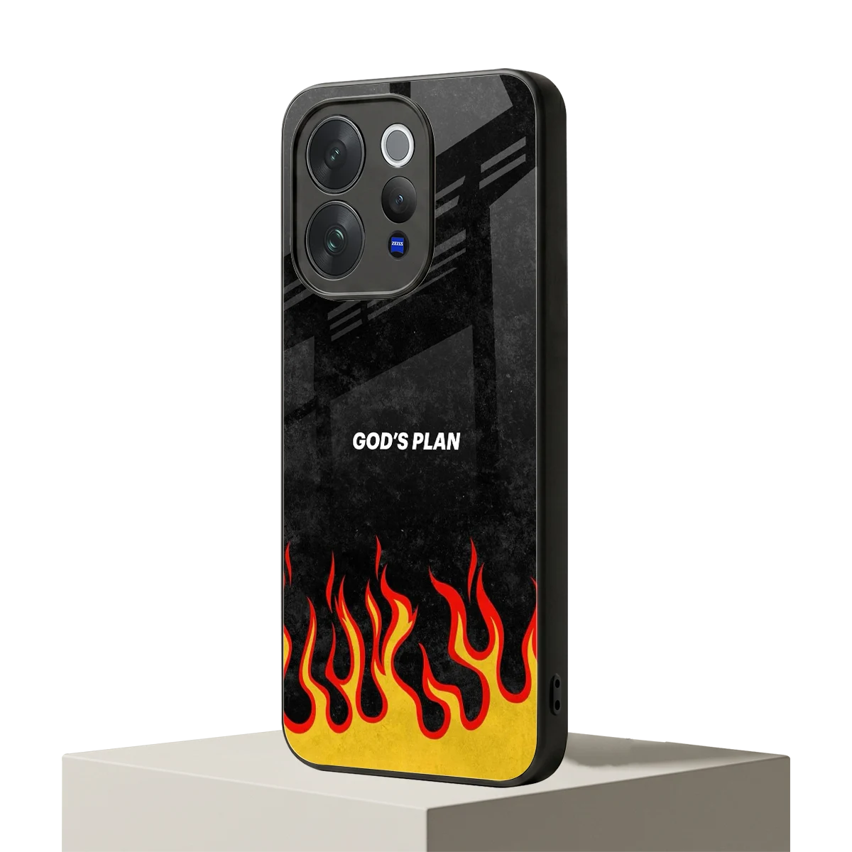 Gods Plan vivo v70 mobile cover | shockproof glass phone case