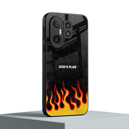Gods Plan vivo x200 fe mobile cover | shockproof glass phone case