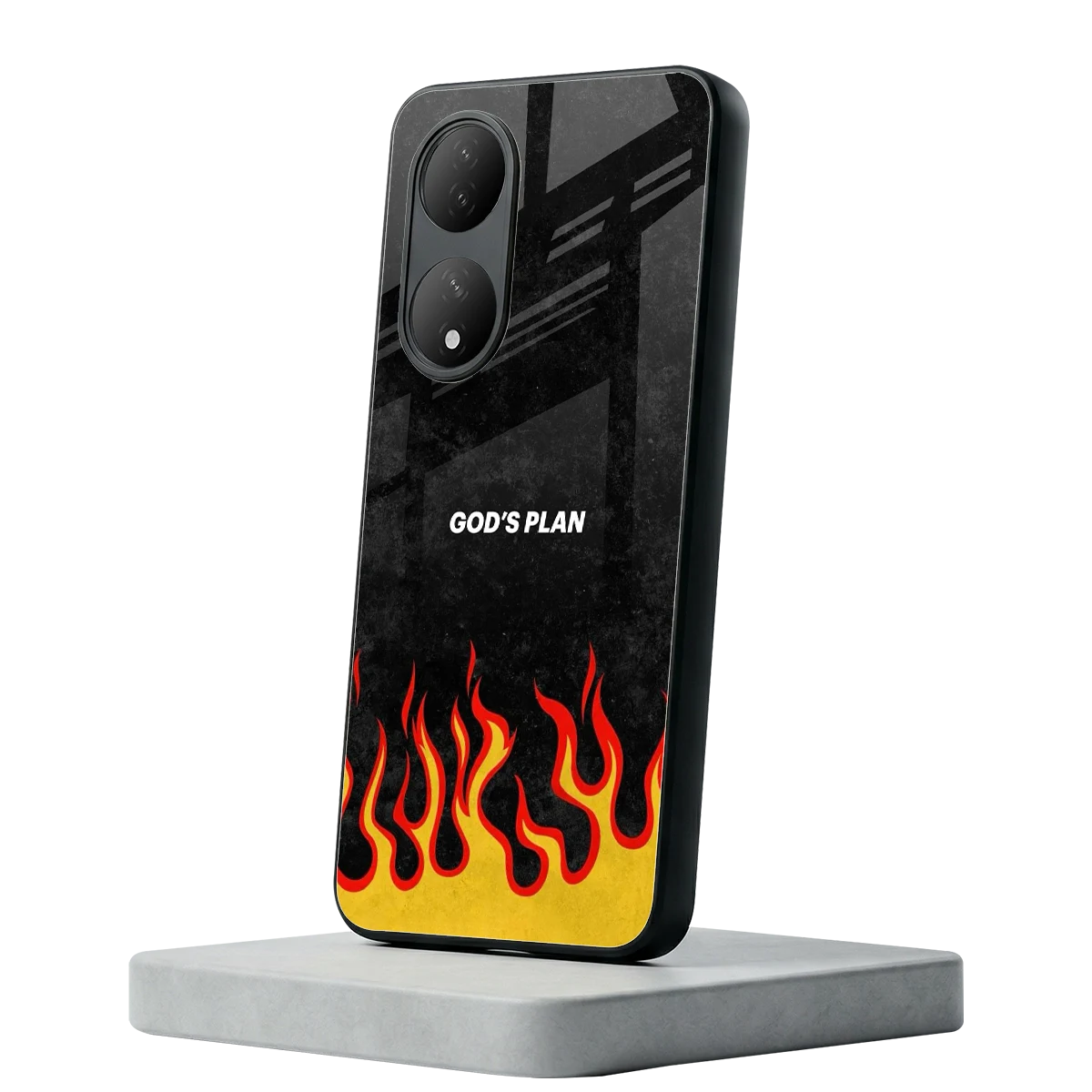 Gods Plan Vivo-y100 mobile cover | shockproof glass phone case