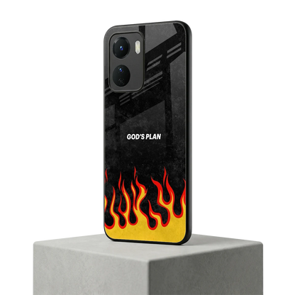 Gods Plan vivo y16 mobile cover | shockproof glass phone case