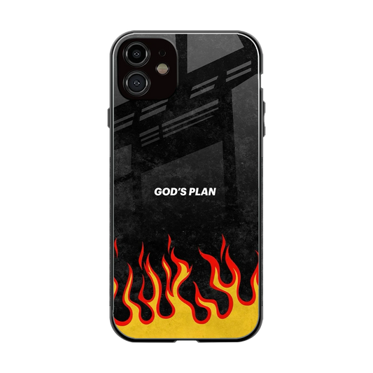 Gods Plan back phone cover | glass case for iphone 12