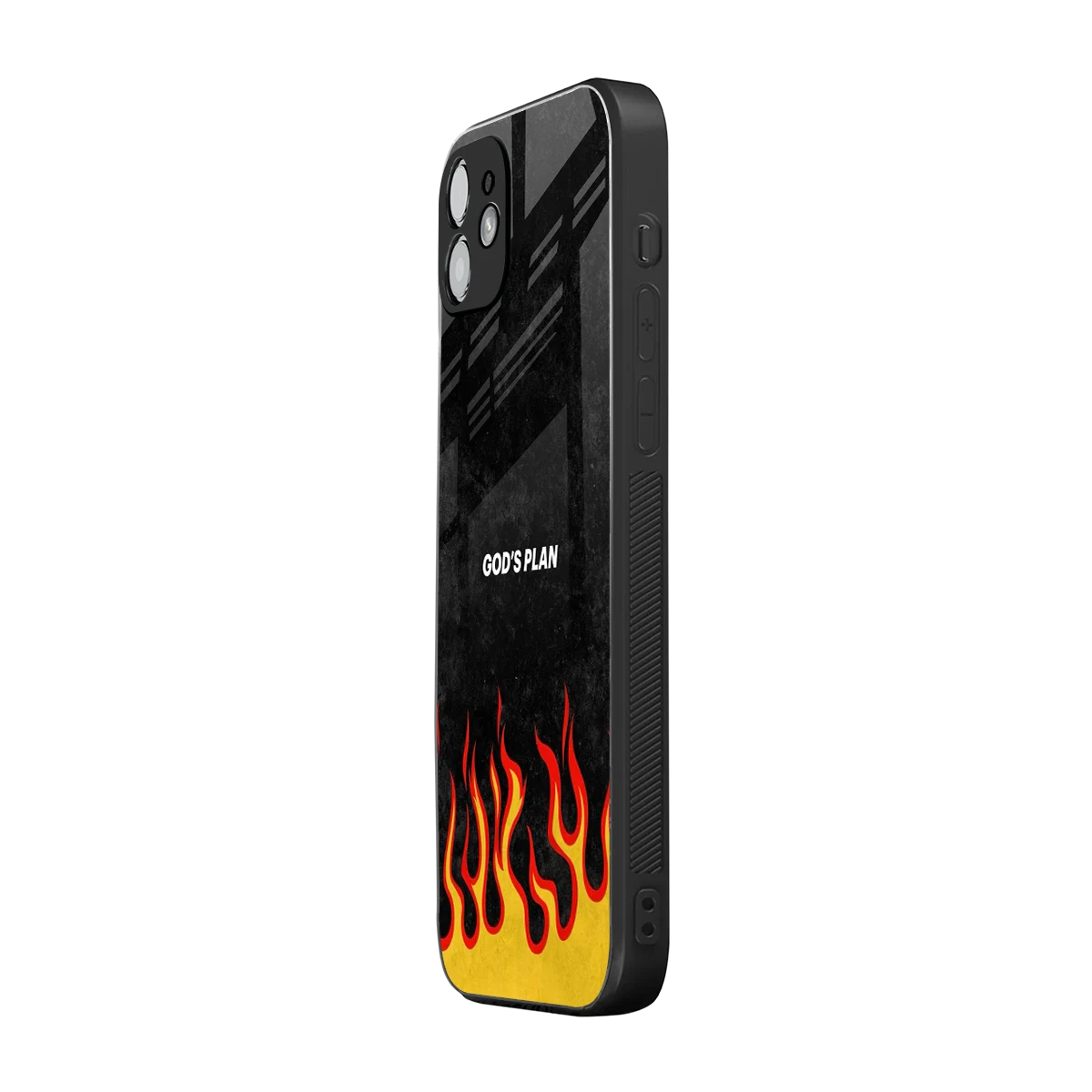 Gods Plan iphone 12 mobile cover | shockproof glass phone case