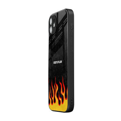 Gods Plan iphone 11 mobile cover | shockproof glass phone case