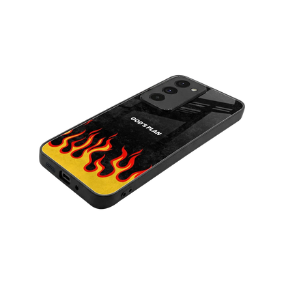 Gods Plan stylish phone case for redmi 15 5g | glossy glass and slim fit