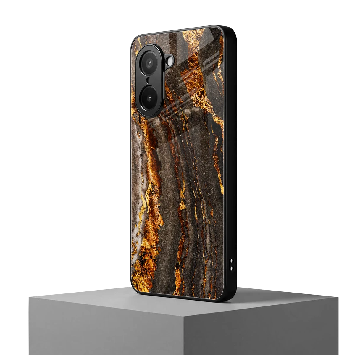 Golden Blaze oneplus nord ce5 5g mobile cover | shockproof glass phone case