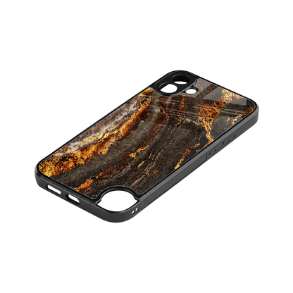 Golden Blaze stylish phone case for cmf nothing phone 1 | glossy glass and slim fit