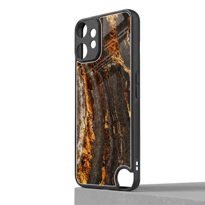 Golden Blaze cmf nothing phone 2 pro mobile cover | shockproof glass phone case