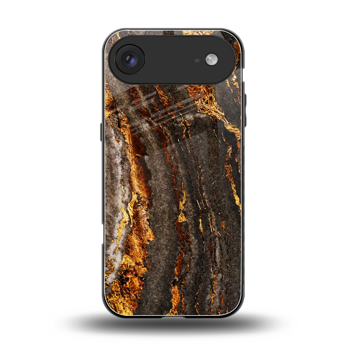 Golden Blaze back phone cover | glass case for iphone air
