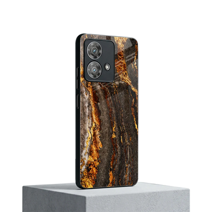 Golden Blaze motorola edge 40 neo 5g mobile cover | shockproof glass phone case
