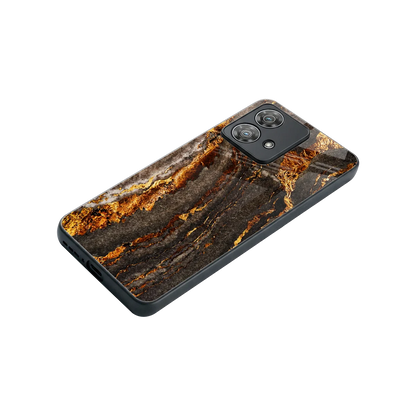 Golden Blaze stylish phone case for motorola edge 40 neo 5g | glossy glass and slim fit
