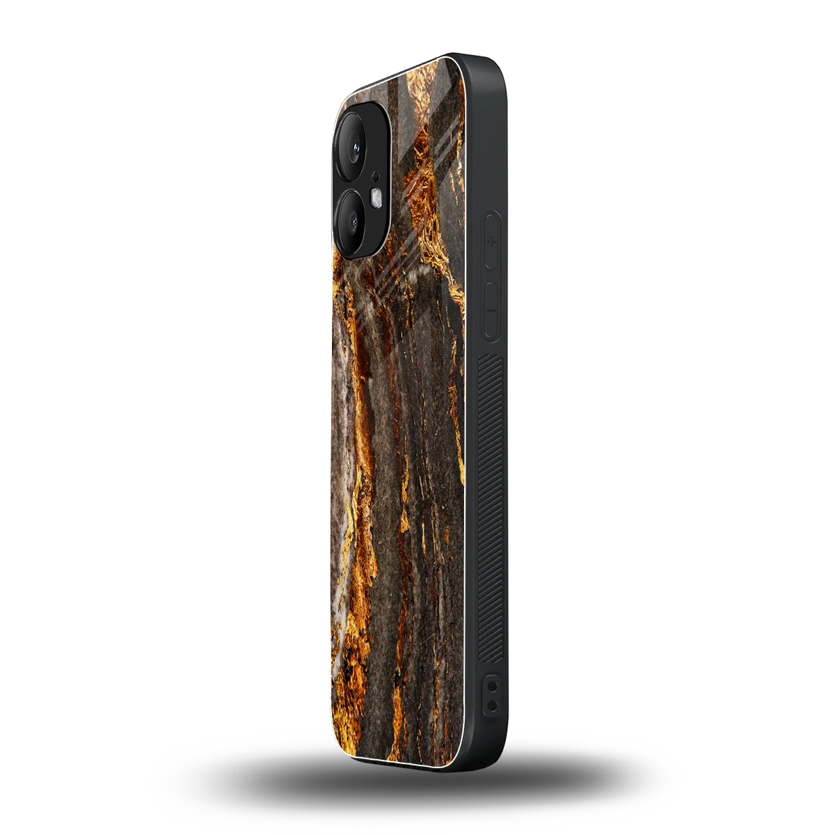 Golden Blaze nothing phone 2 mobile cover | shockproof glass phone case
