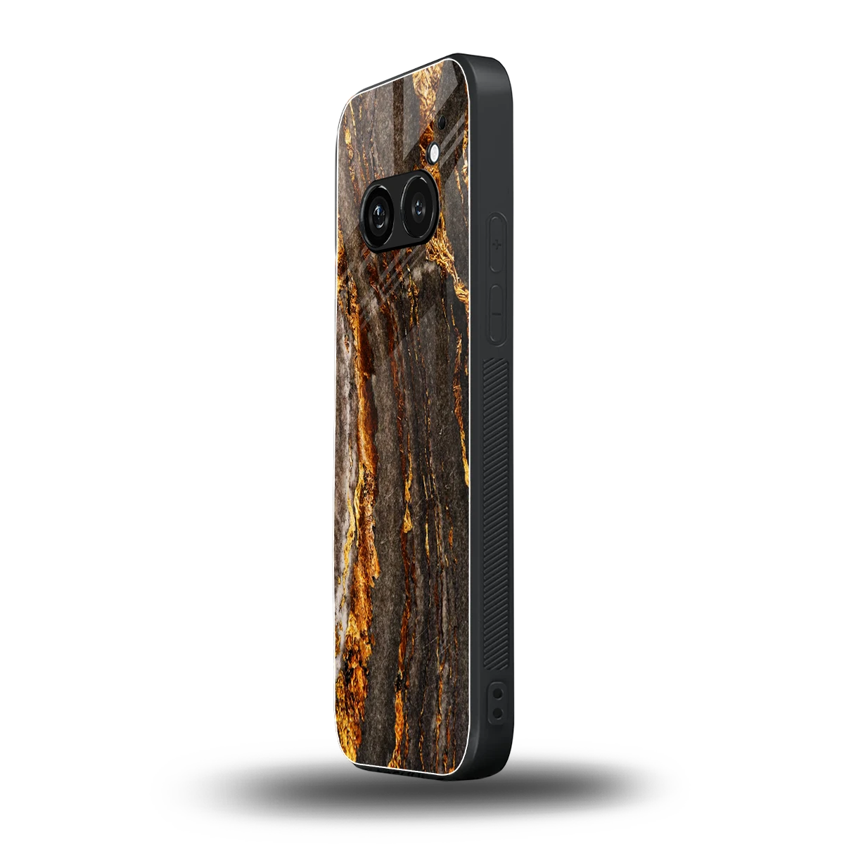 Golden Blaze nothing phone 2a plus mobile cover | shockproof glass phone case