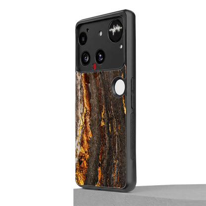 Golden Blaze nothing phone 3 mobile cover | shockproof glass phone case