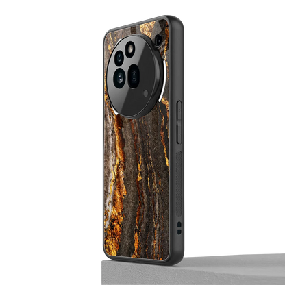 Golden Blaze nothing phone 3a pro mobile cover | shockproof glass phone case