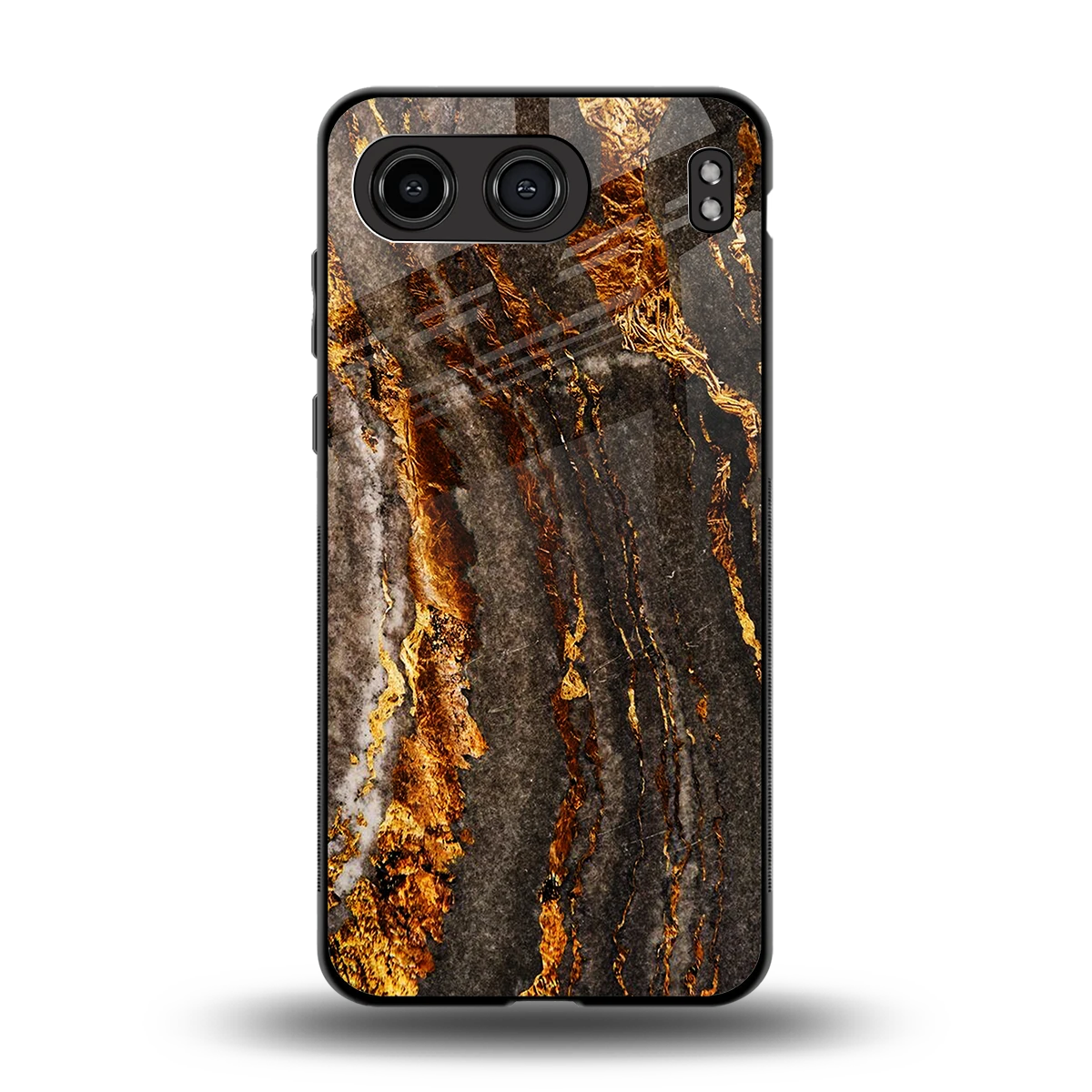 Golden Blaze back phone cover | glass case for oneplus nord 4