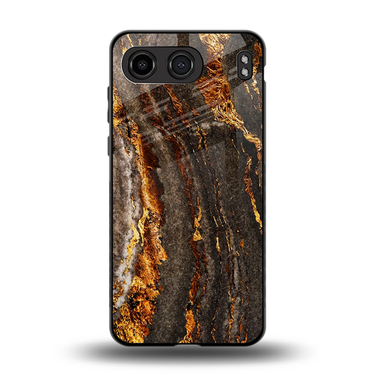 Golden Blaze back phone cover | glass case for oneplus nord 4