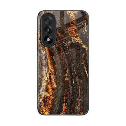 Golden Blaze back phone cover | glass case for oneplus nord 5