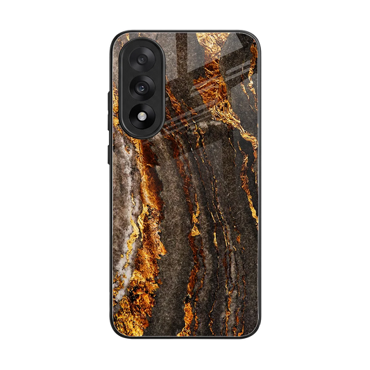 Golden Blaze back phone cover | glass case for oneplus nord 5