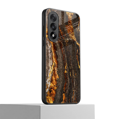 Golden Blaze oneplus nord 5 mobile cover | shockproof glass phone case