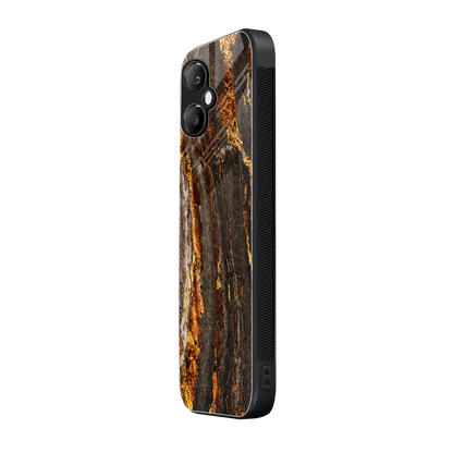 Golden Blaze samsung galaxy a06 5g mobile cover | shockproof glass phone case