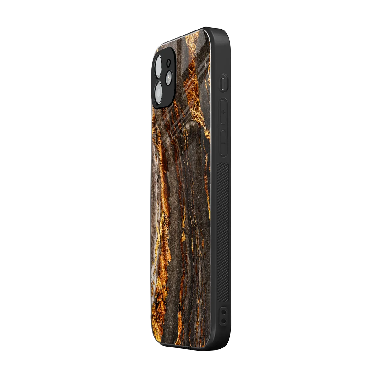 Golden Blaze iphone 11 mobile cover | shockproof glass phone case