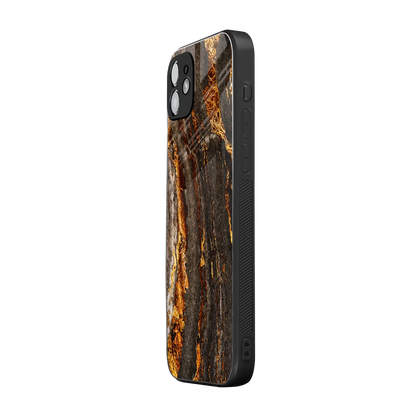 Golden Blaze iphone 11 mobile cover | shockproof glass phone case
