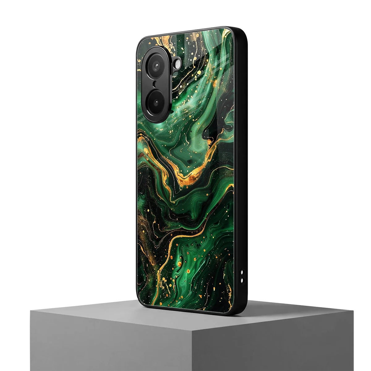 Golden Forest oneplus nord ce5 5g mobile cover | shockproof glass phone case