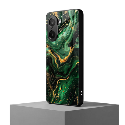 Golden Forest oneplus nord ce5 5g mobile cover | shockproof glass phone case