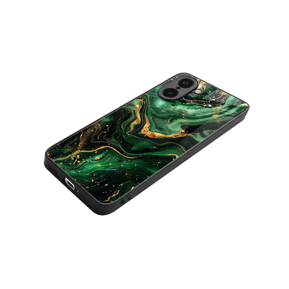 Golden Forest stylish phone case for oneplus nord ce5 5g | glossy glass and slim fit