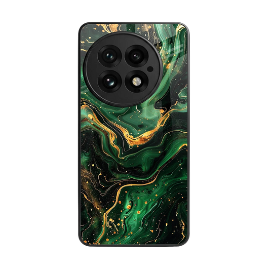 Golden Forest back phone cover | glass case for oneplus 13
