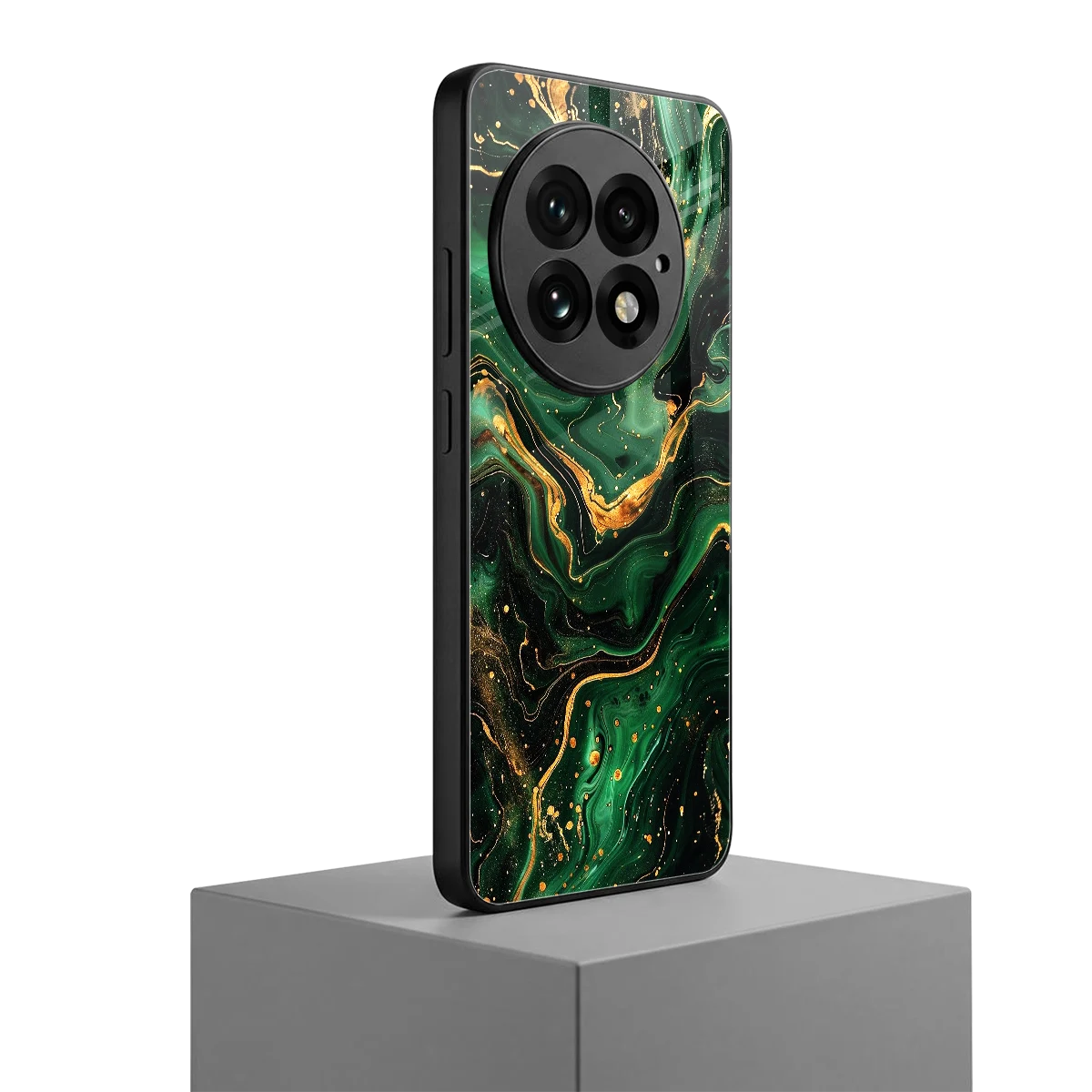 Golden Forest oneplus 13 mobile cover | shockproof glass phone case