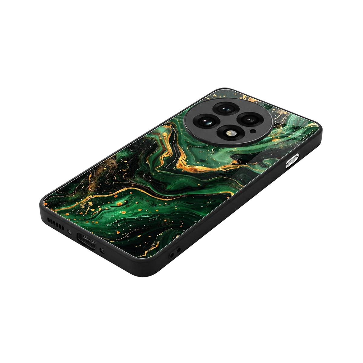 Golden Forest stylish phone case for oneplus 13 | glossy glass and slim fit