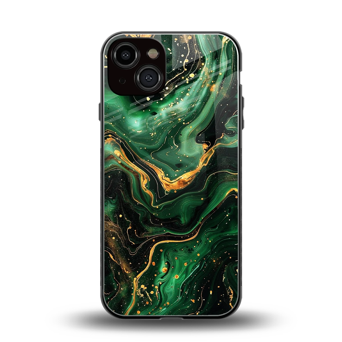 Golden Forest back phone cover | glass case for iphone 14