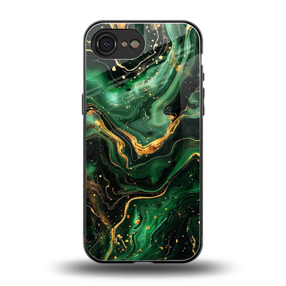Golden Forest back phone cover | glass case for iphone 17e