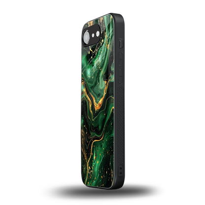 Golden Forest iphone 16e mobile cover | shockproof glass phone case