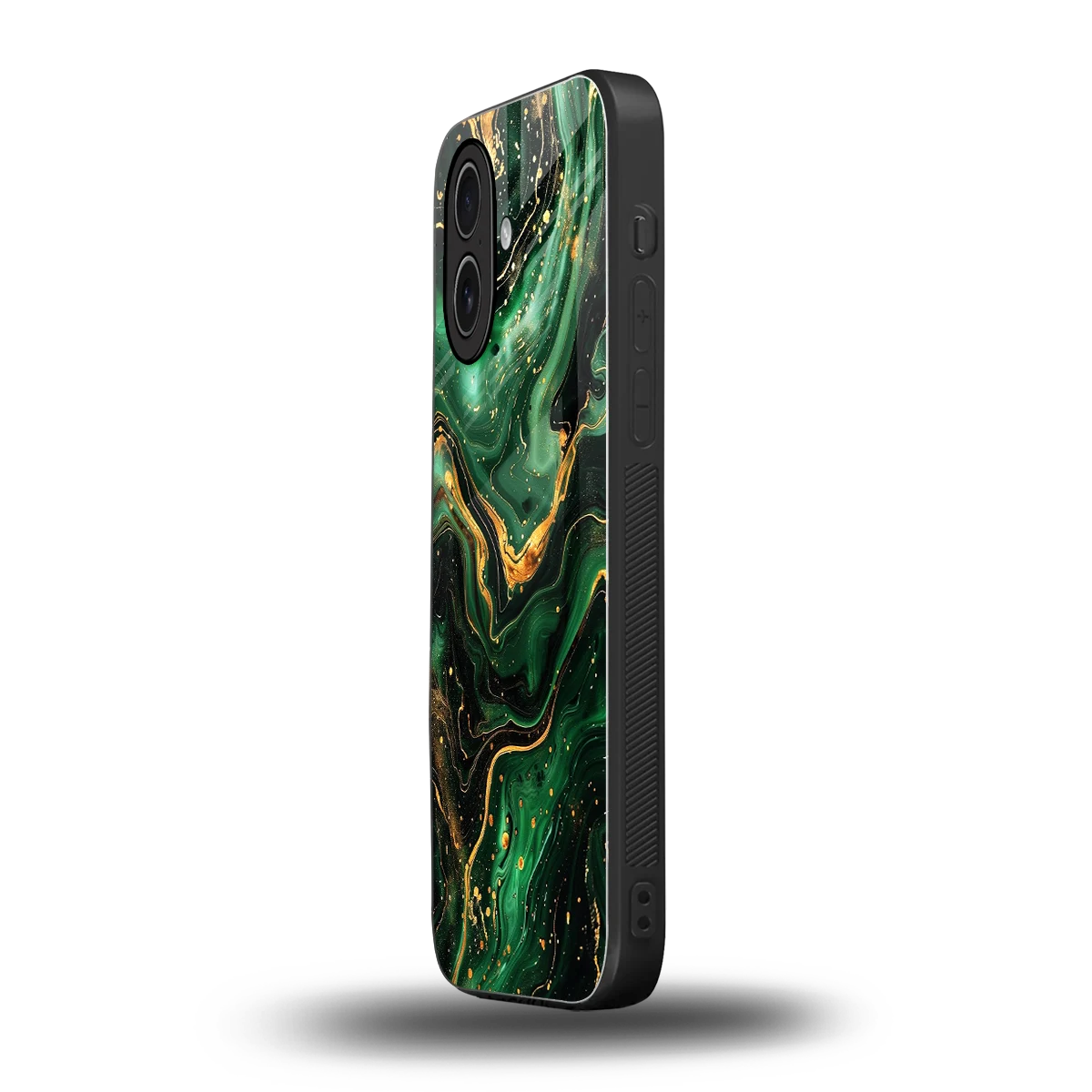 Golden Forest iphone 17 mobile cover | shockproof glass phone case