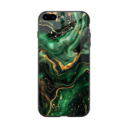 Golden Forest back phone cover | glass case for iphone 8 plus
