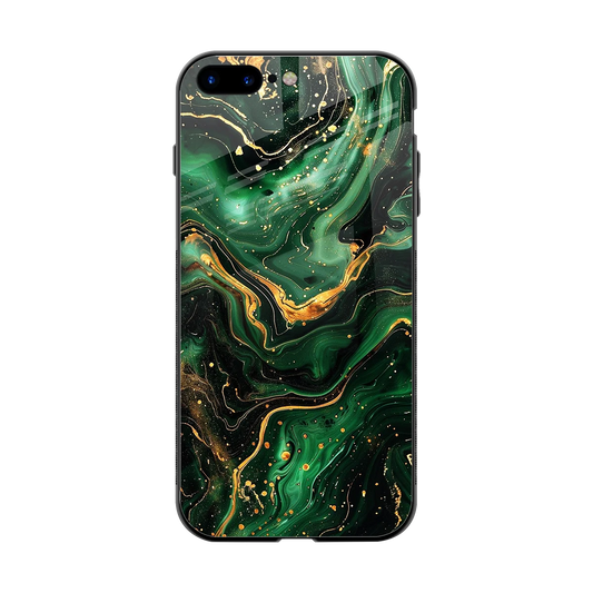 Golden Forest back phone cover | glass case for iphone 8 plus