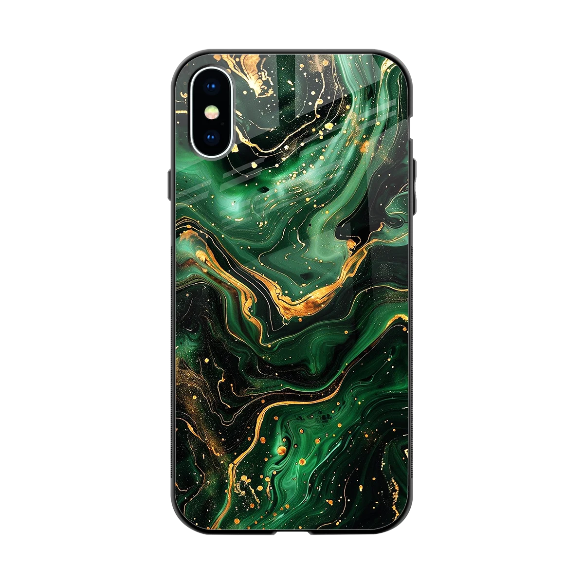 Golden Forest back phone cover | glass case for iphone x