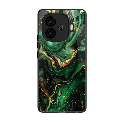 Golden Forest back phone cover | glass case for iqoo neo 10r 5g